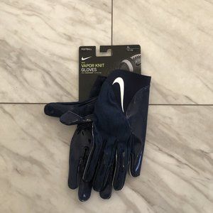Nike Unisex Vapor Knit Football Receiver 'Navy Blue' Gloves DM0056-439 size XL